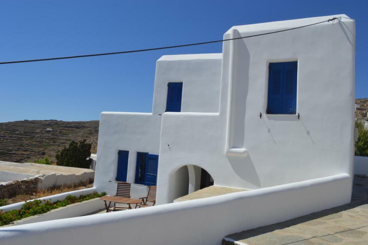Superb View House-Sikinos Island-Chorio Vila Exterior foto