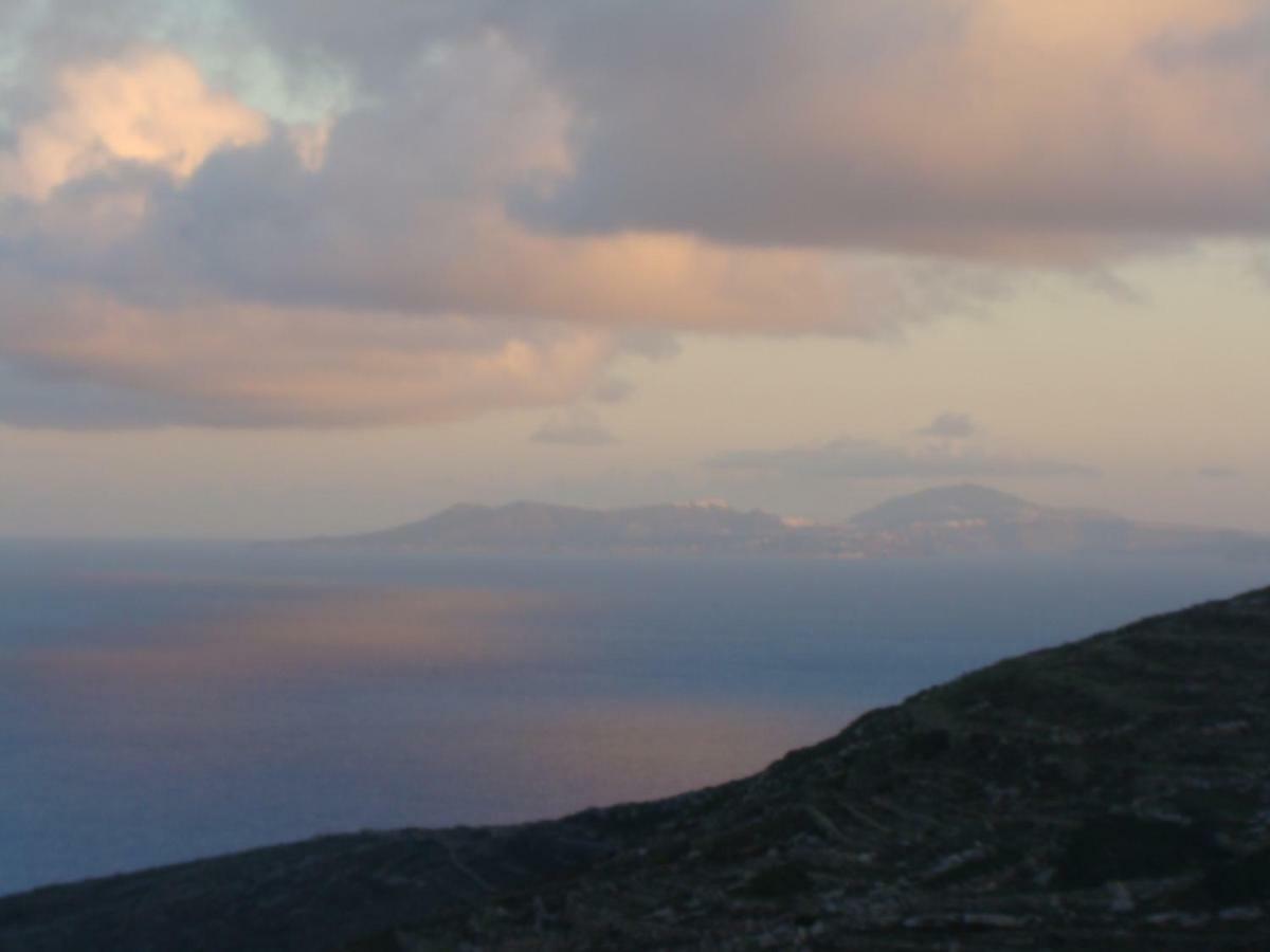 Superb View House-Sikinos Island-Chorio Vila Exterior foto