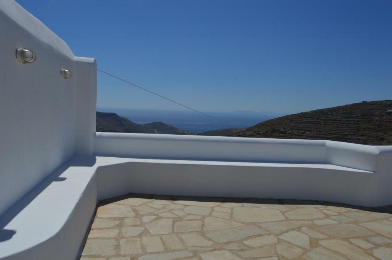 Superb View House-Sikinos Island-Chorio Vila Exterior foto