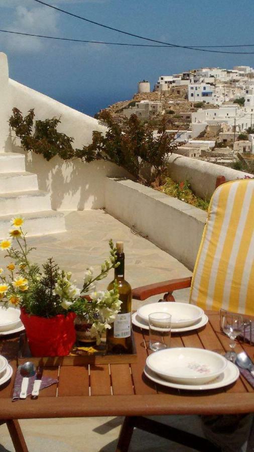 Superb View House-Sikinos Island-Chorio Vila Exterior foto